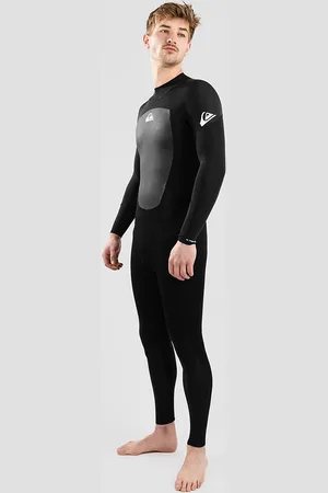 Quiksilver Prologue 3/2 Back Zip GBS Muta nero
