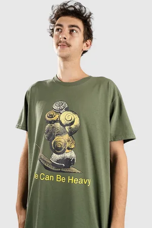 Dravus Snail Pile T-Shirt verde