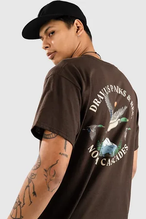 Dravus Parks And Rec T-Shirt marrone