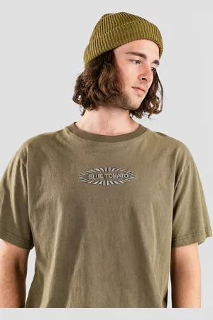 Blue Tomato Circle Logo T-Shirt verde