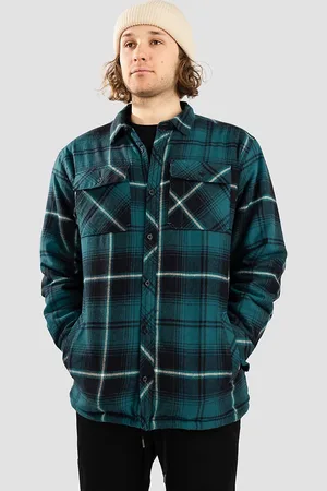 Dravus Sherpa Flannel Camicia blu