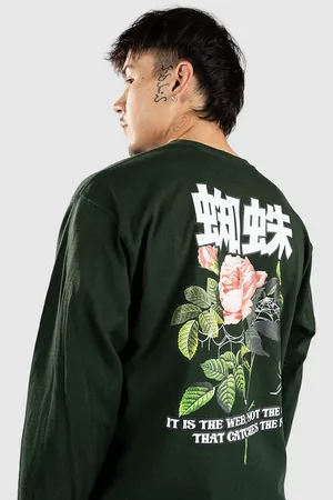 Empyre Spider Rose Maglietta a manica lunga verde