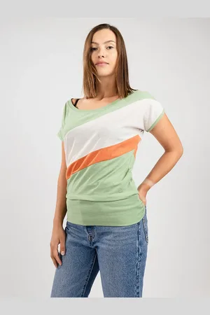 Kazane Agnetha T-Shirt verde