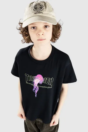 Thrasher Atlantic Drift Kids T-Shirt nero
