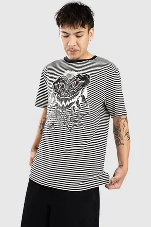 Empyre Jack Stripe Knit Birch T-Shirt fantasia