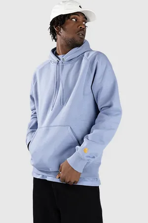 Carhartt Chase Felpa con Cappuccio blu