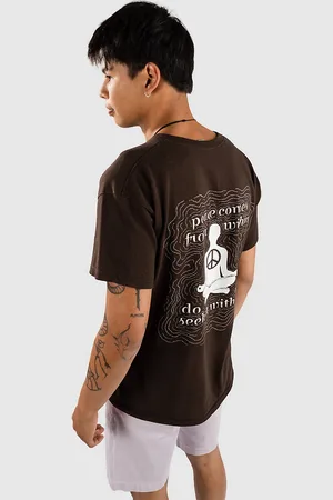 Dravus Peace Within T-Shirt marrone