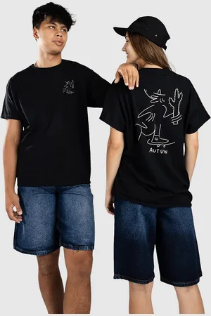 Autumn Headwear Route T-Shirt nero