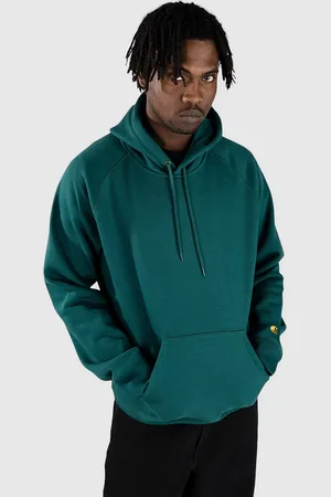 Carhartt Chase Felpa con Cappuccio verde