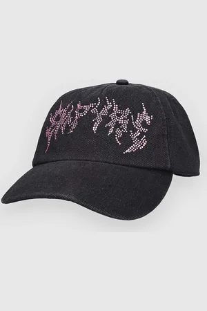 Empyre Wynn Rhinestone Cappellino nero