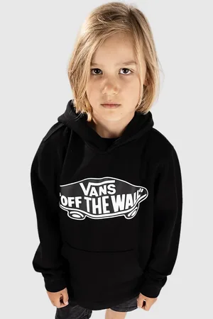 Vans Style 76 Kids Felpa con Cappuccio nero