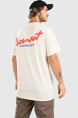 Donut Cars Are Pain T-Shirt bianco