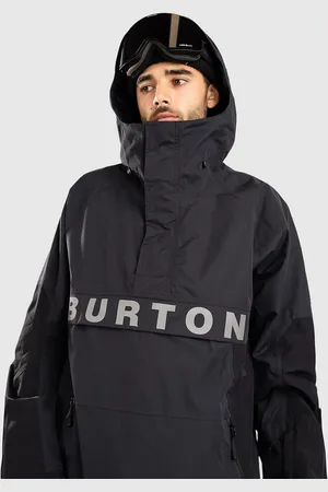 Burton Frostner 2L Giacca a mezza zip nero