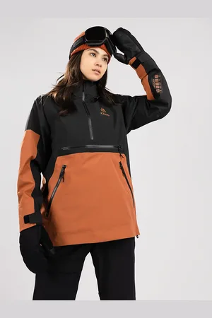 Jones Snowboards Mtn Surf Rec Giacca a Mezza Zip rosso