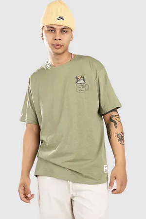 Fat Moose Wave T-Shirt verde