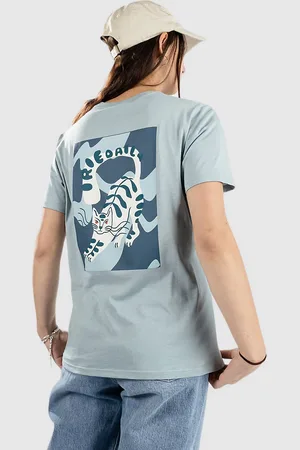 Iriedaily Catty T-Shirt blu