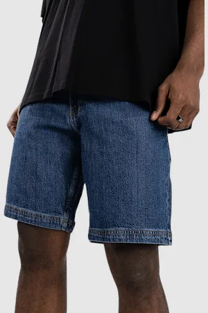 Denim Project Miami Loose Pantaloncini blu
