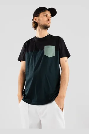 Iriedaily Block Pocket T-Shirt verde