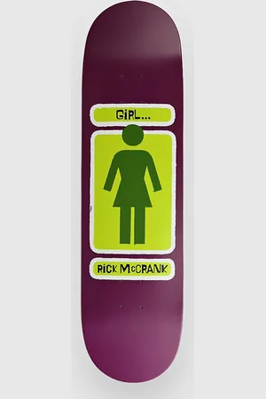 Girl Mccrank Hand Shakers 8.375" Skateboard Deck fantasia