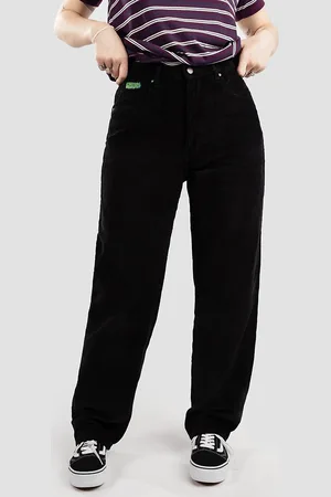 Empyre Tori 90S Skate Corduroy Pantaloni nero