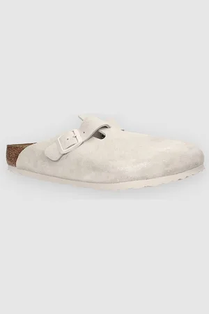 Birkenstock Boston Suede Leather Sandali