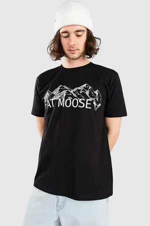 Fat Moose Walker T-Shirt nero