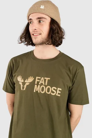 Fat Moose FM Logo T-Shirt verde