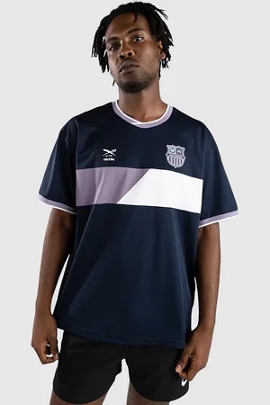 Iriedaily X BT SC Trikot T-Shirt blu