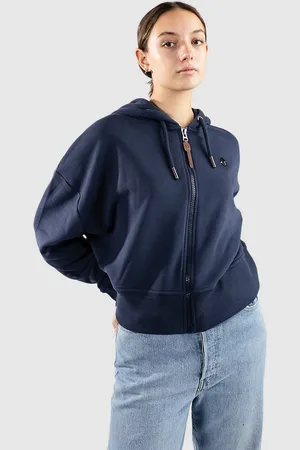 Kazane Lovisa Felpa con Zip blu