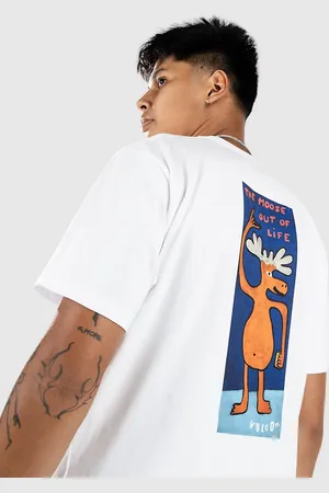 Volcom Olivmoose T-Shirt bianco