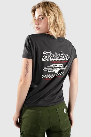 Brixton Speed And Service Fitted T-Shirt nero