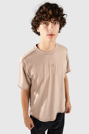 Ninth Hall Fundamental Raw T-Shirt marrone