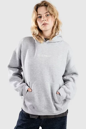 Blue Tomato Oversize Felpa con Cappuccio grigio