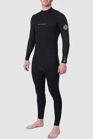 Rip Curl Dawn Patrol 4/3 GB Back Zip Muta nero
