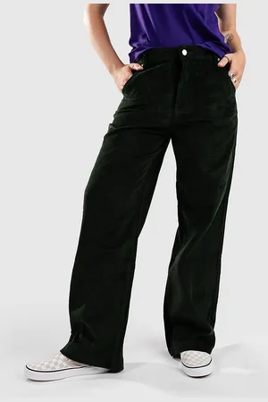 Blue Tomato Baggy Pantaloni di Velluto verde