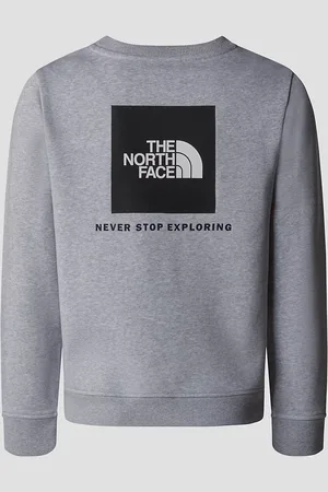The North Face Teen Redbox Regular Crew Kids Felpa grigio