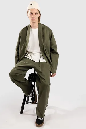 Anerkjendt Akjesper Kimono Overshirt Giacca verde