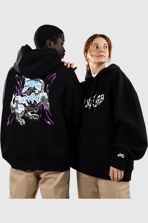 Nike Sb Fleece Stallion Felpa con Cappuccio nero
