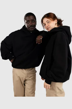 Urban classics Ultra Heavy Oversized Felpa con Cappuccio nero