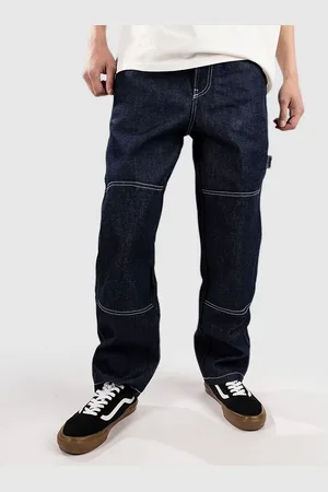 Empyre Sk8 Painter Taped Jeans blu