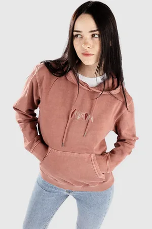 Volcom Spikstone Felpa con Cappuccio rosa