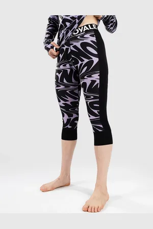 MONS ROYALE Merino Cascade Flex 3/4 Legging Pantaloni Funzionali fantasia