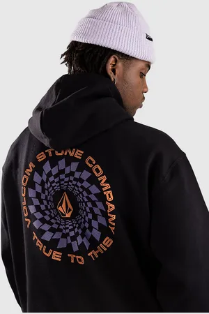 Volcom Watanite Felpa con Cappuccio nero