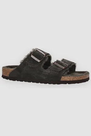 Birkenstock Arizona Shearling Sandali marrone