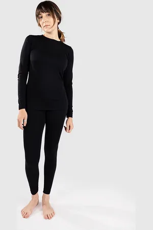 Whistler Mall W Seamless Underwear Set Tuta Funzionale nero
