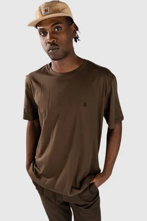 Volcom Stone Blanks Bsc T-Shirt marrone
