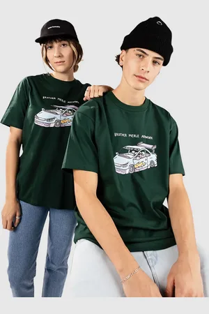 BROTHER MERLE Racer T-Shirt verde