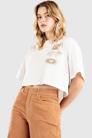 Vans Healing Relax Crop T-Shirt bianco