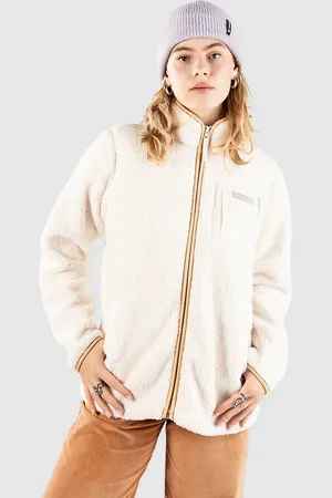 Columbia West Bend Full II Felpa con Zip bianco