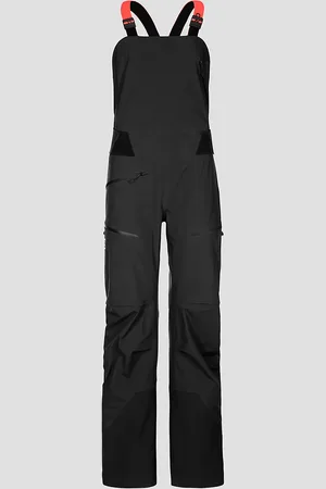ORTOVOX 3L Deep Shell Salopette nero